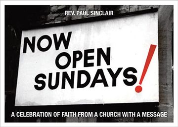 portada Now Open Sundays! A Celebration of Signs From a Church With a Message (en Inglés)