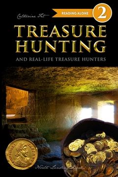 portada Treasure Hunting and Real-Life Treasure Hunters - Level 2 Reader (en Inglés)