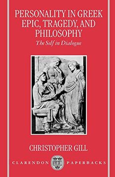 portada Personality in Greek Epic, Tragedy, and Philosophy: The Self in Dialogue (in English)