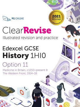 portada Clearrevise Edexcel Gcse History 1Hi0 Medicine in Britain (in English)