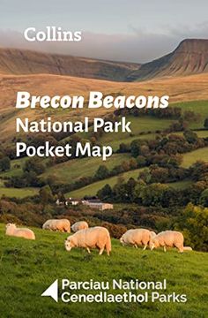 portada Brecon Beacons National Park Pocket Map: The Perfect Guide to Explore This Area of Outstanding Natural Beauty (in English)