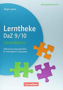 portada Lerntheke - daz / Grammatik: 9/10: Differenzierungsmaterialien für Heterogene Lerngruppen. Kopiervorlagen (en Alemán)