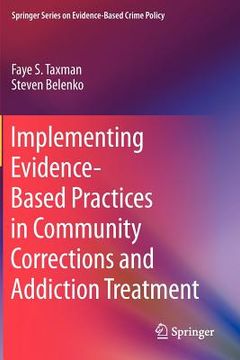portada implementing evidence-based practices in community corrections and addiction treatment