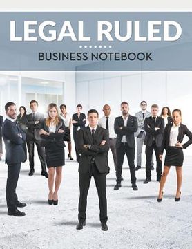 portada Legal Ruled Business Notebook
