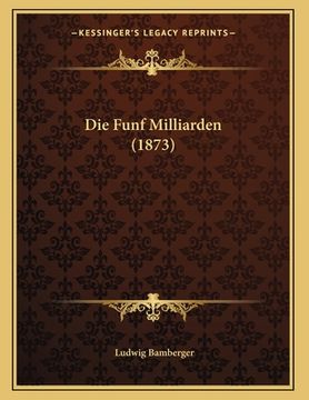 portada Die Funf Milliarden (1873) (in German)
