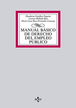 portada Manual básico de derecho del empleo público