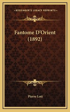 portada Fantome D'Orient (1892) (in French)