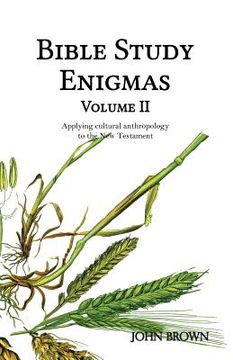 portada Bible Study Enigmas, Volume II: Applying cultural anthropology to the New Testament (en Inglés)