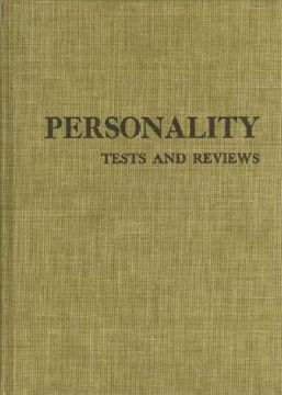 portada Personality Tests and Reviews I (en Inglés)