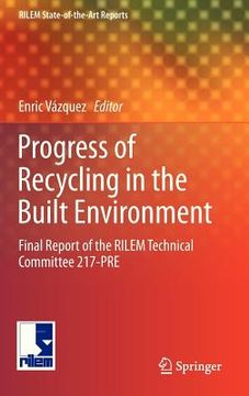 portada progress of recycling in the built environment