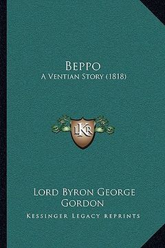 portada beppo: a ventian story (1818) (in English)