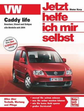 portada VW Caddy life: Benziner/Diesel/Erdgas ab 2004 /1.4/1.6/1.9/2.0-Liter (en Alemán)