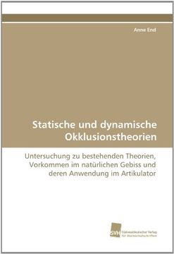 portada Statische Und Dynamische Okklusionstheorien