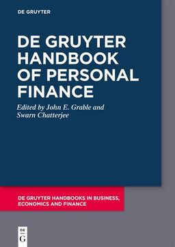 portada De Gruyter Handbook of Personal Finance (en Inglés)