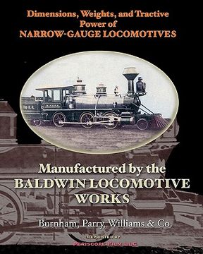 portada dimensions, weights, and tractive power of narrow-gauge locomotives (en Inglés)