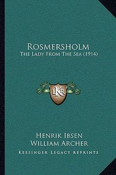 portada rosmersholm: the lady from the sea (1914) (in English)