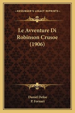 portada Le Avventure Di Robinson Crusoe (1906) (en Italiano)