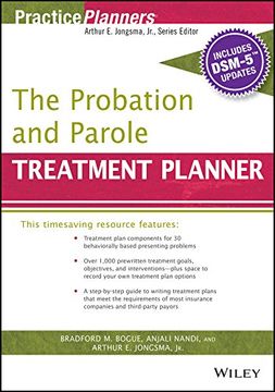 portada The Probation and Parole Treatment Planner, with DSM 5 Updates (PracticePlanners)