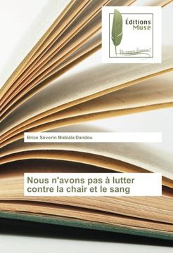 portada Nous n'avons pas à lutter contre la chair et le sang (French Edition)