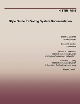 portada Style Guide for Voting System Documentation (en Inglés)