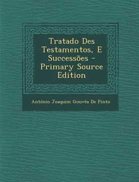 portada Tratado Des Testamentos, E Successoes (en Portugués)