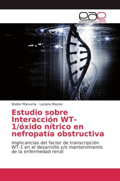portada Estudio sobre Interacción WT-1/óxido nítrico en nefropatía obstructiva. Implicancias del factor de transcripción WT-1 en el desarrollo y/o mantenimiento de la enfermedad renal