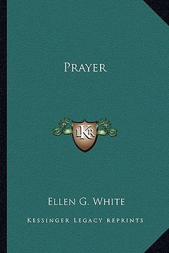 portada prayer (en Inglés)