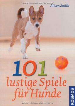 portada 101 lustige Spiele für Hunde