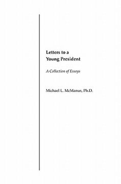 portada letters to a young president (en Inglés)