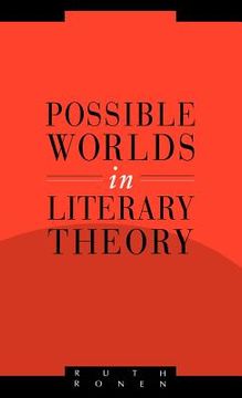 portada Possible Worlds in Literary Theory Hardback (Literature, Culture, Theory) 