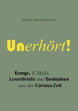 portada Unerhört!: Gedanken aus der Corona-Zeit (in German)