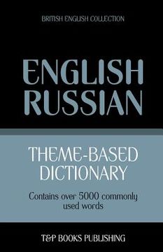 portada Theme-based dictionary British English-Russian - 5000 words