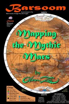 portada Barsoom: Mapping the Mythic Mars (en Inglés)