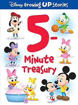 portada 5-Minute Treasury Disney Growing up Stories (in English)