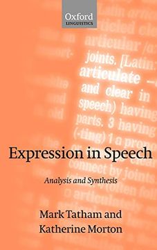 portada Expression in Speech: Analysis and Synthesis 