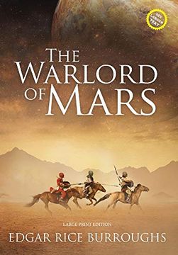 portada The Warlord of Mars (Annotated, Large Print) (in English)