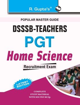 portada Dsssb: Teachers PGT Home Science Exam Guide (in English)