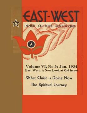 portada Volume VI, No 3: January 1934: East-West: A New Look at Old Issues