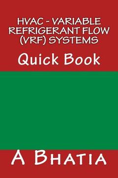 portada Hvac - Variable Refrigerant Flow (Vrf) Systems: Quick Book 