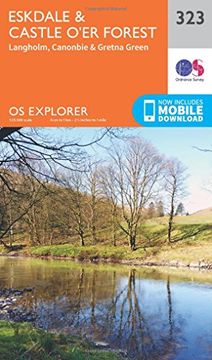 portada Eskdale and Castle O'er Forest (OS Explorer Active Map)