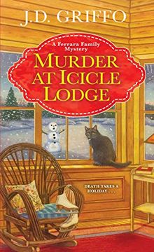 portada Murder at Icicle Lodge (a Ferrara Family Mystery) (en Inglés)