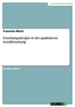 portada Forschungsdesigns in der Qualitativen Sozialforschung (en Alemán)