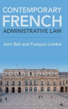 portada Contemporary French Administrative law (en Inglés)