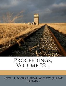 portada proceedings, volume 22... (in English)