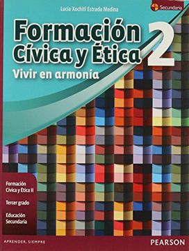 portada Formacion Cívica Y Ética 2 Vivir En Armonía