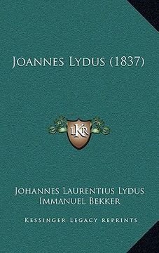 portada joannes lydus (1837) (in English)