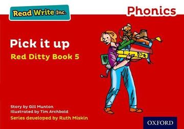 portada Read Write Inc. Phonics: Red Ditty Book 5 Pick it up (Read Write Inc. Phonics) (in English)