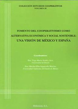 portada Fomento del Cooperativismo Como Alternativa Económica y Social Sostenible: Una Visión de México y España (in Spanish)