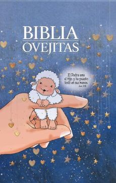 portada Biblia nvi Ovejitas - Tapa Dura Color Azul
