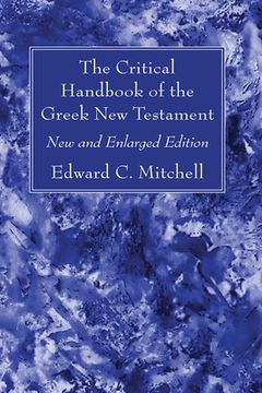 portada The Critical Handbook of the Greek New Testament (en Inglés)